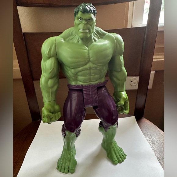 Other - Incredible Hulk 2012 jointed plastic figure 12”tall